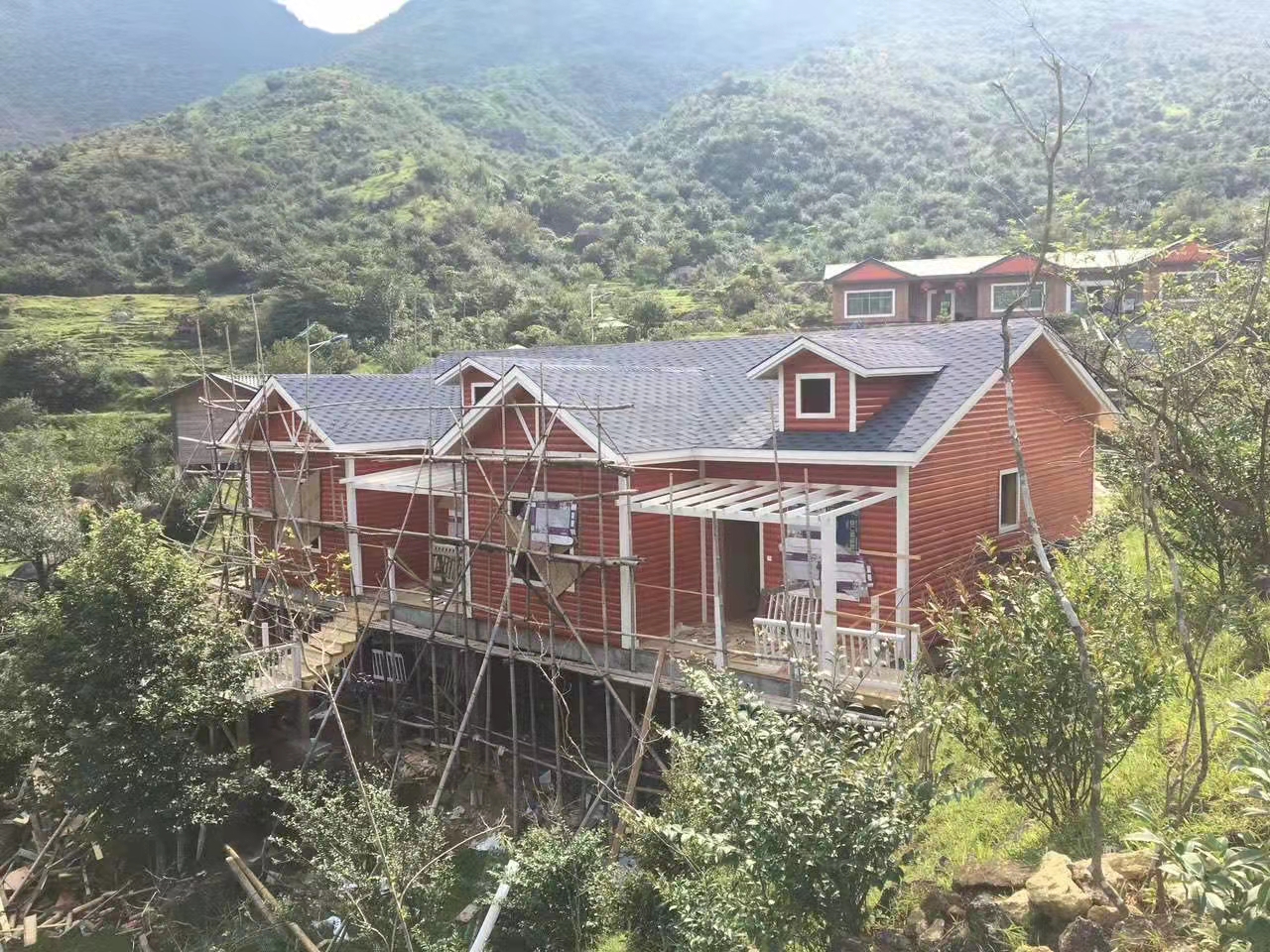 海南海口李總荔枝園木屋